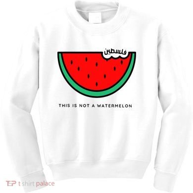 This Is Not A Watermelon Palestine Collection Kids Sweatshirt