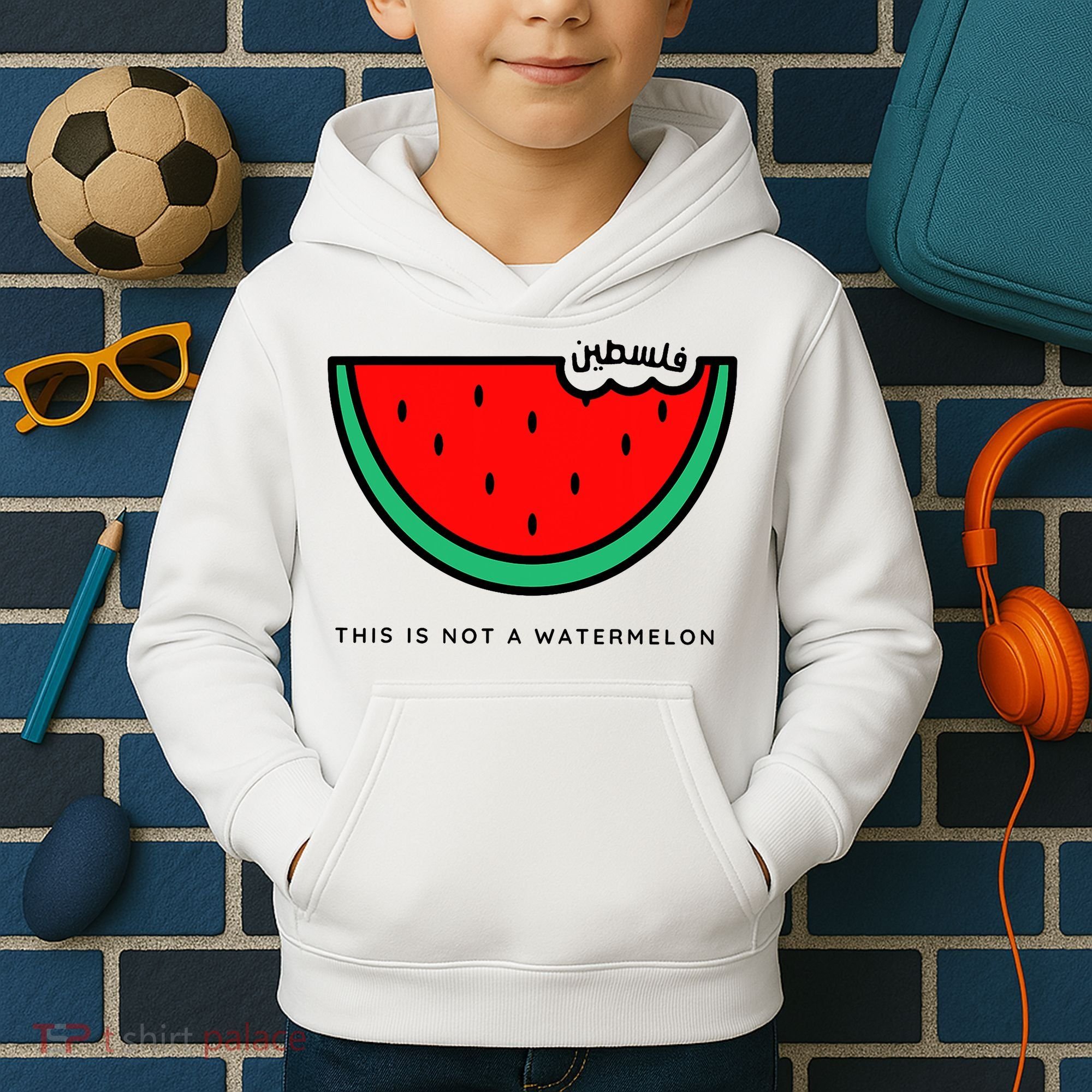 This Is Not A Watermelon Palestine Collection Kids Hoodie