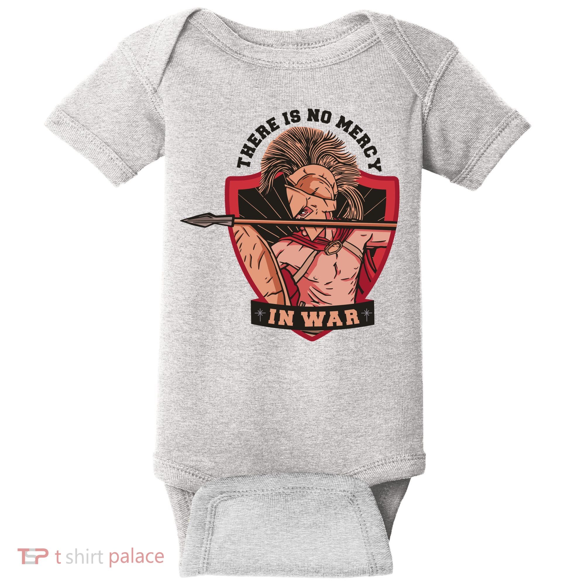There Is No Mercy In War Baby Bodysuit