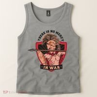 There Is No Mercy In War Tank Top thumb 2