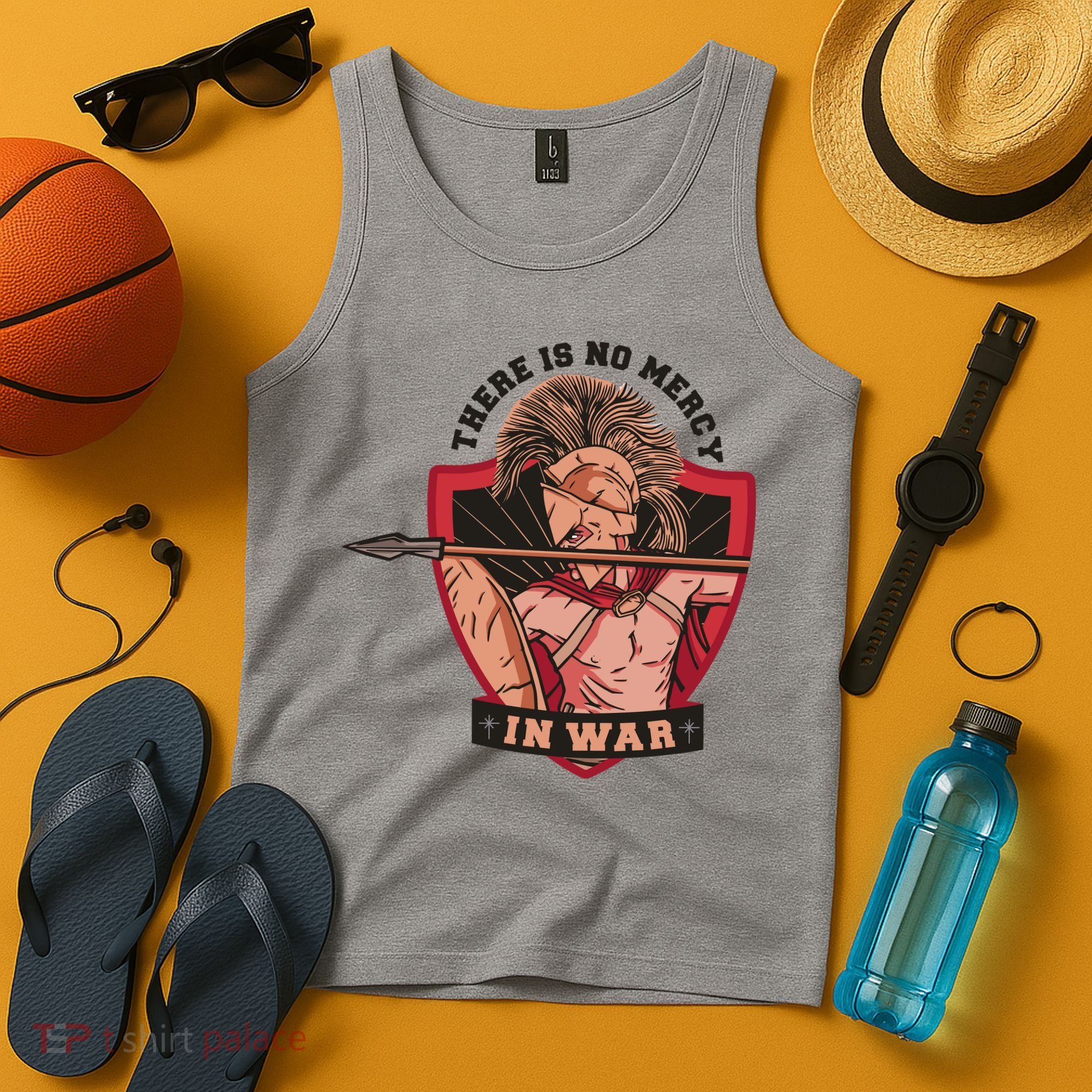 There Is No Mercy In War Tank Top