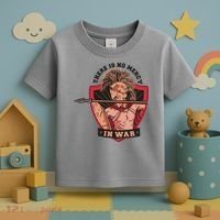 There Is No Mercy In War Toddler T-Shirt thumb 3