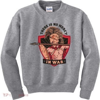 There Is No Mercy In War Kids Sweatshirt