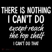 There Is Nothing I Can't Do Except Reach The Top Shelf Gift Women's Hoodie thumb 2