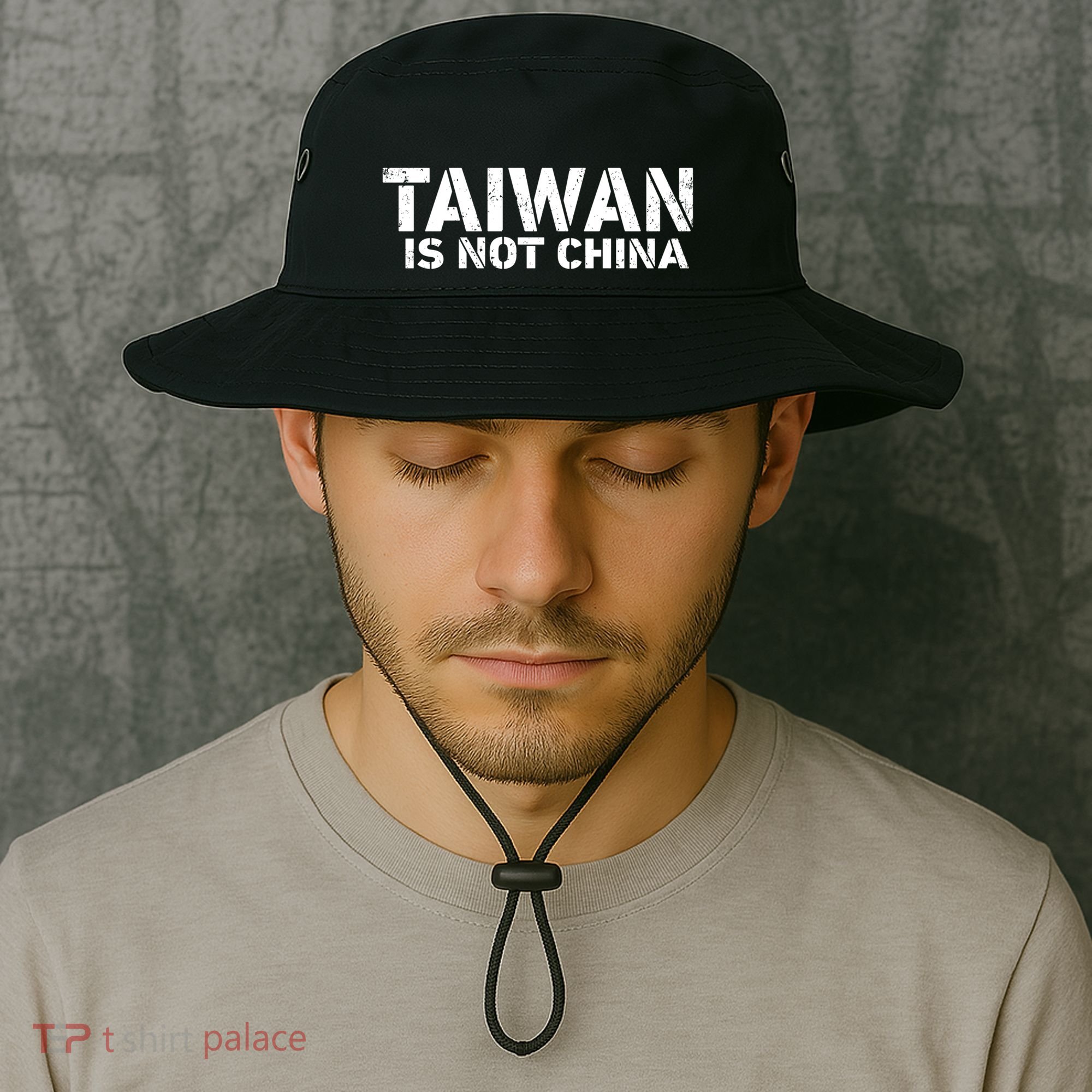 Taiwan Is Not China Costume Support And Defend Democracy Gift Bucket Hat