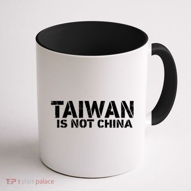 Taiwan Is Not China Costume Support And Defend Democracy Gift Coffee Mug back
