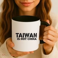Taiwan Is Not China Costume Support And Defend Democracy Gift Coffee Mug thumb 3