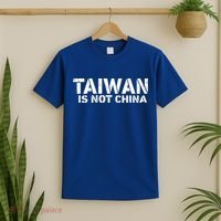 Taiwan Is Not China Costume Support And Defend Democracy Gift T-Shirt thumb 2