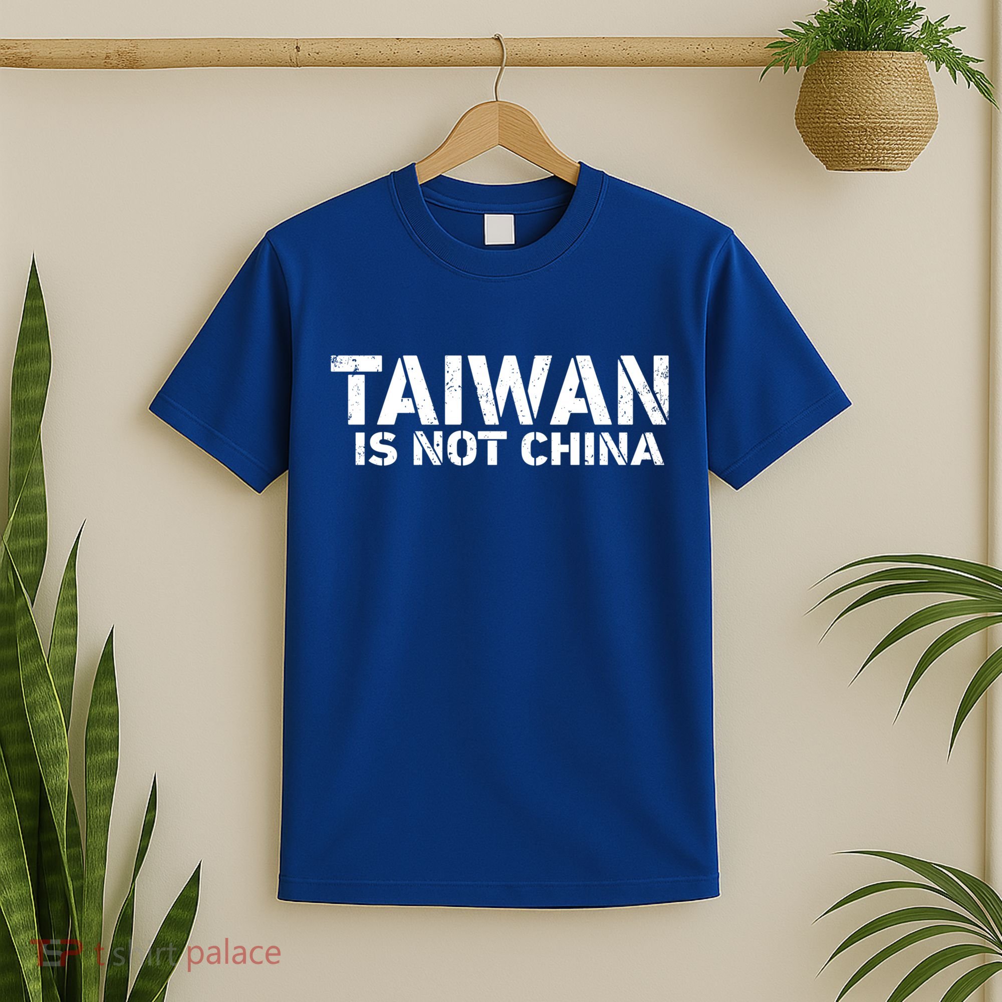 Taiwan Is Not China Costume Support And Defend Democracy Gift T-Shirt
