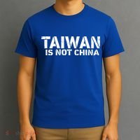 Taiwan Is Not China Costume Support And Defend Democracy Gift T-Shirt thumb 3