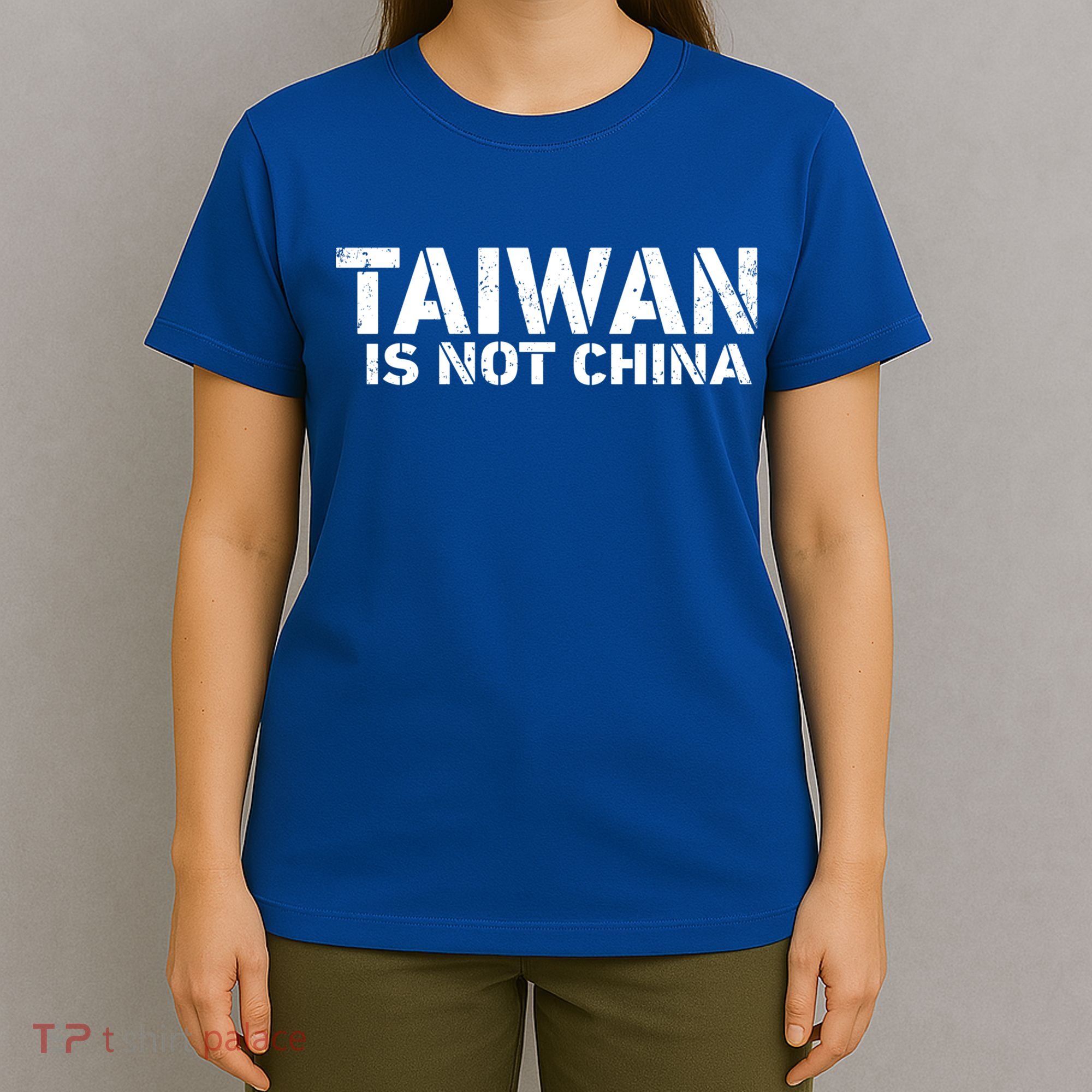 Taiwan Is Not China Costume Support And Defend Democracy Gift T-Shirt