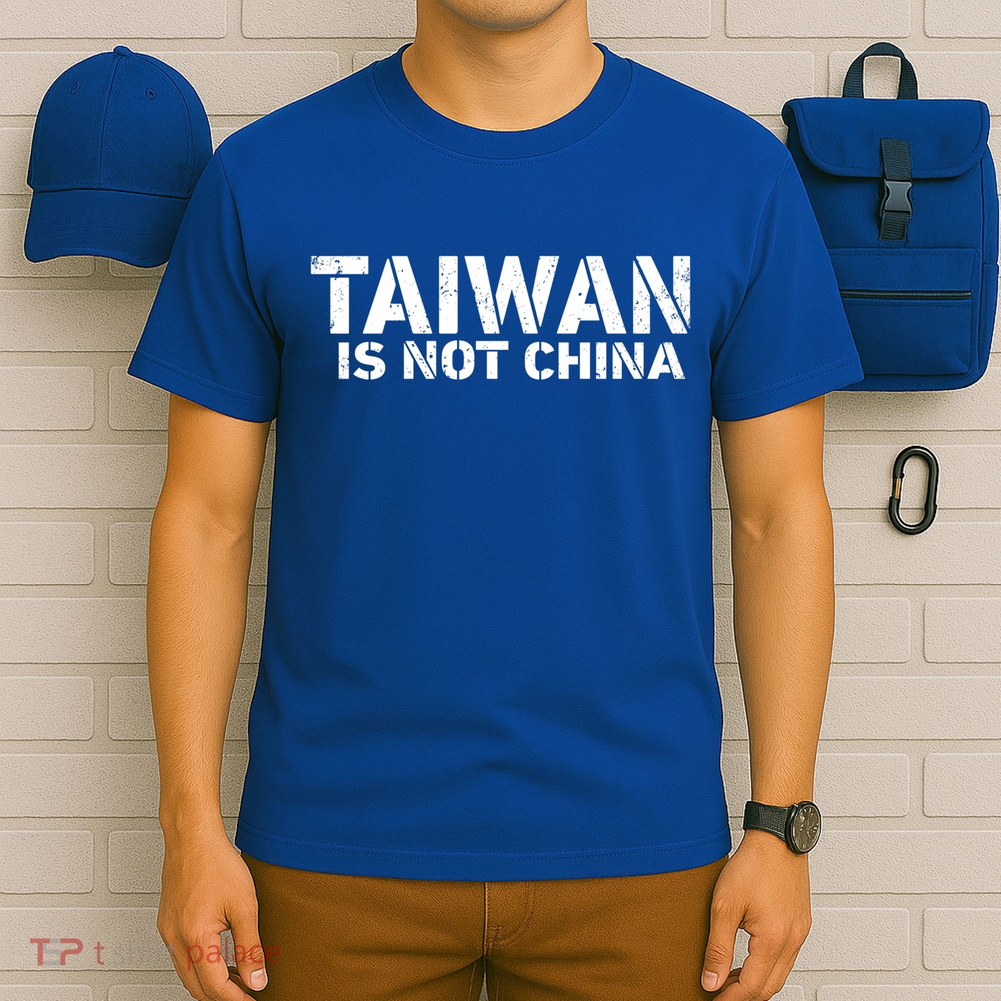 Taiwan Is Not China Costume Support And Defend Democracy Gift T-Shirt