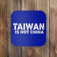 Taiwan Is Not China Costume Support And Defend Democracy Gift Coaster thumb 0