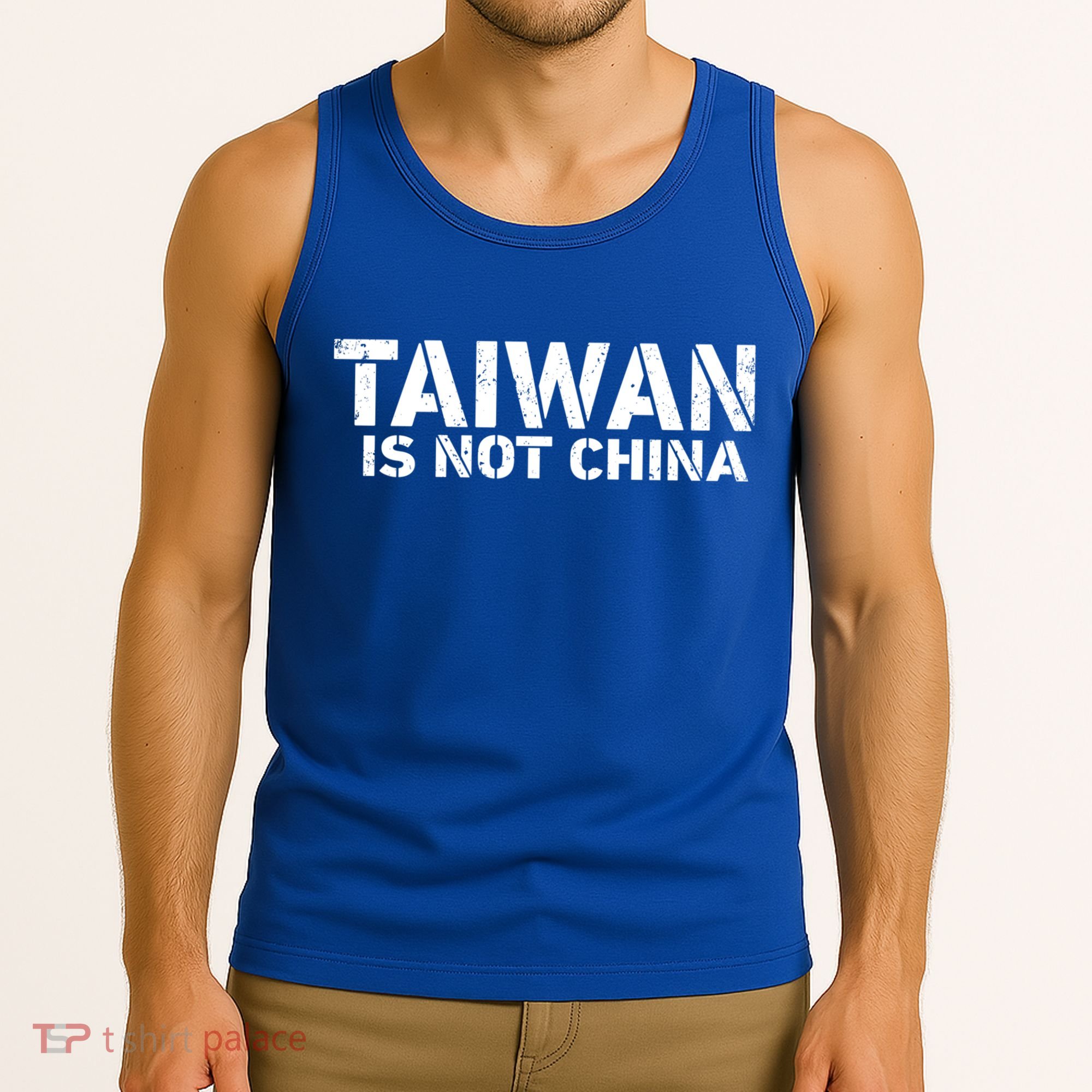 Taiwan Is Not China Costume Support And Defend Democracy Gift Tank Top