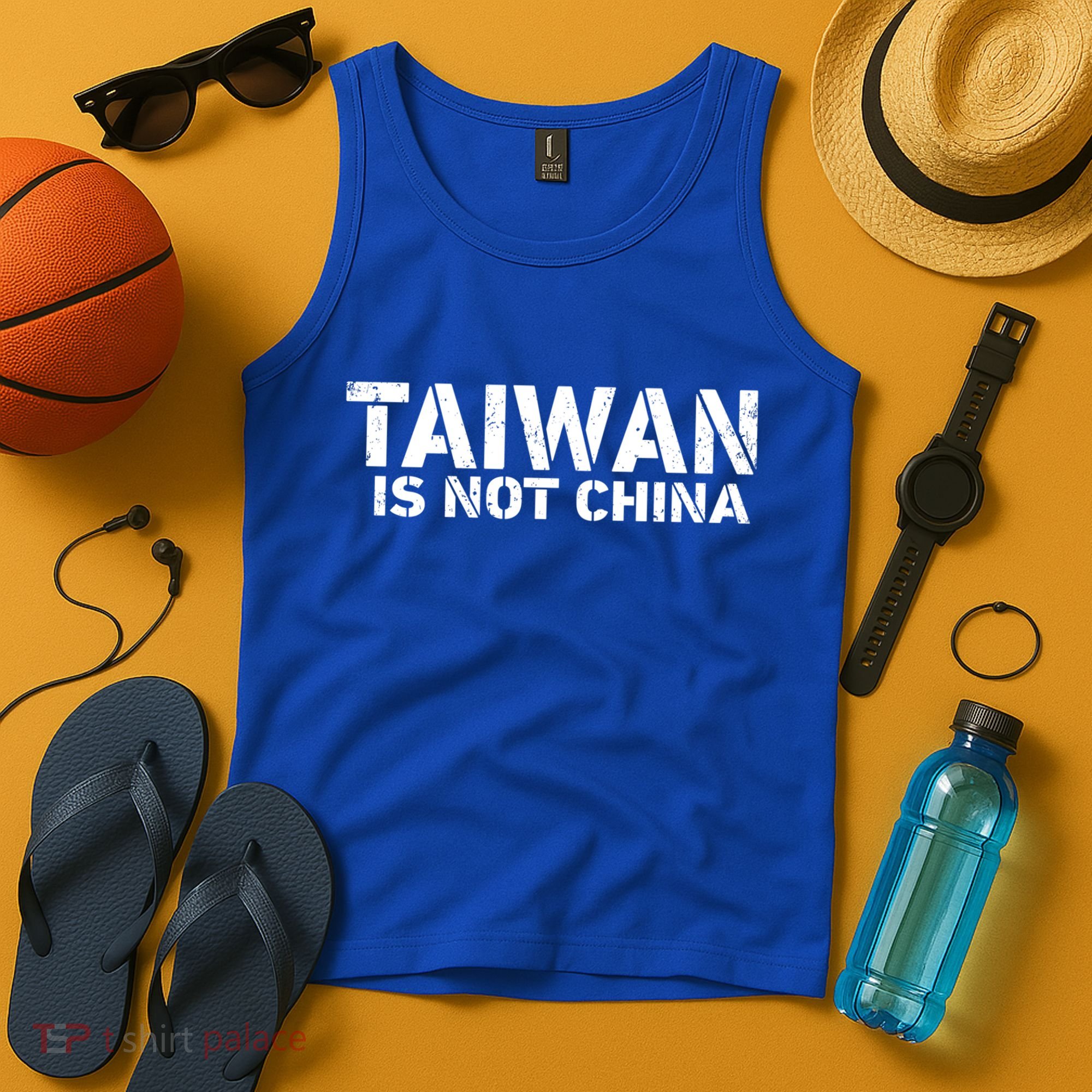 Taiwan Is Not China Costume Support And Defend Democracy Gift Tank Top