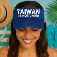 Taiwan Is Not China Costume Support And Defend Democracy Gift Visor thumb 2