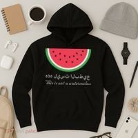 This Is Not A Watermelon Palestine Flag Hoodie thumb 3