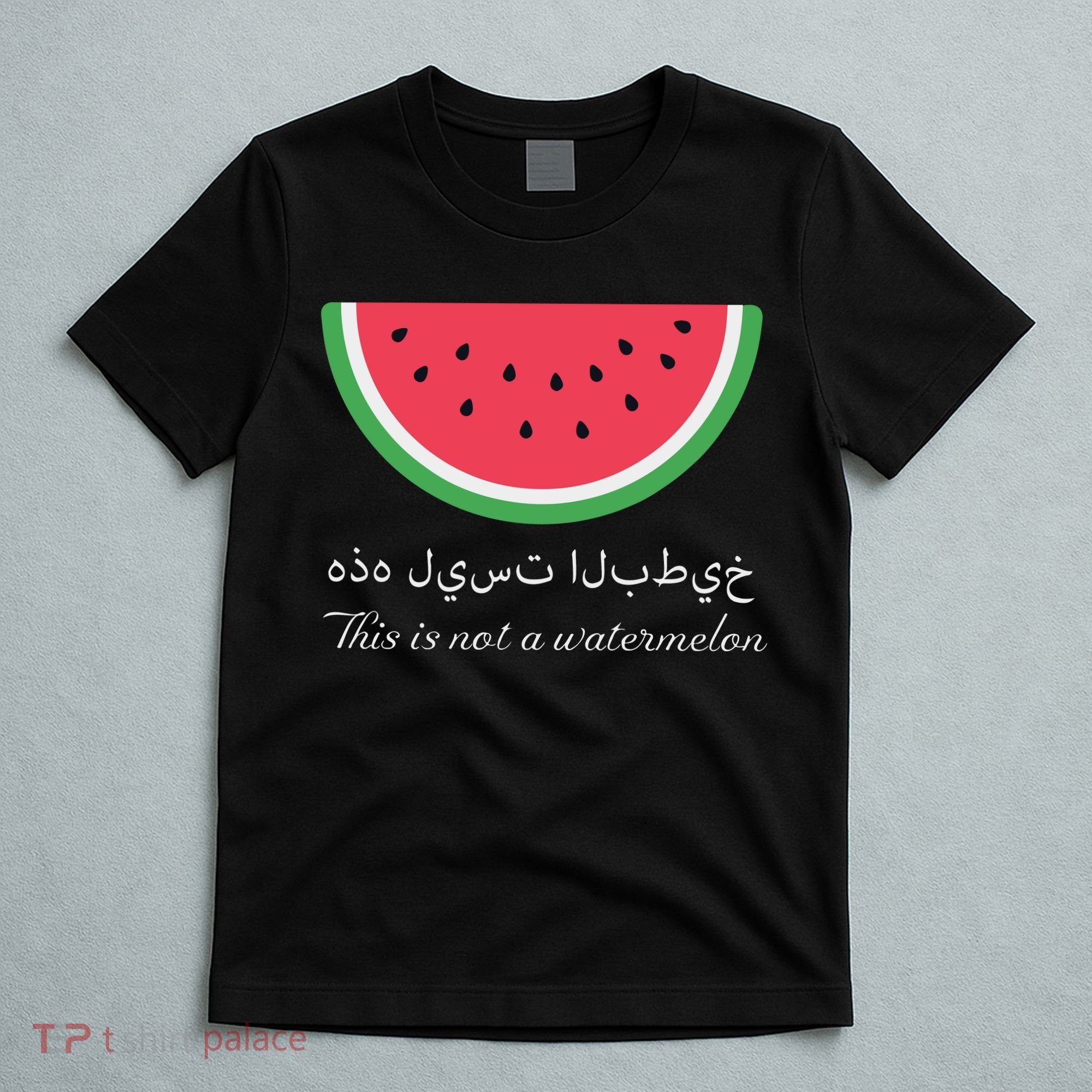 This Is Not A Watermelon Palestine Flag T-Shirt