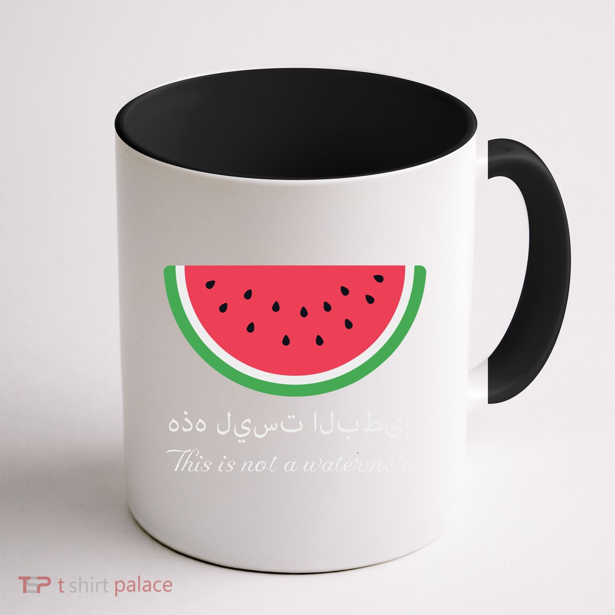This Is Not A Watermelon Palestine Flag Coffee Mug