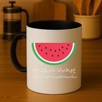 This Is Not A Watermelon Palestine Flag Coffee Mug thumb 4