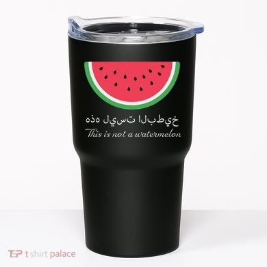This Is Not A Watermelon Palestine Flag Tumbler