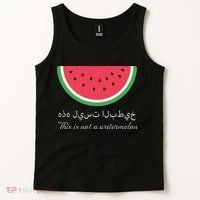 This Is Not A Watermelon Palestine Flag Tank Top thumb 2