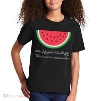 This Is Not A Watermelon Palestine Flag Kids T-Shirt thumb 2
