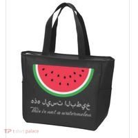 This Is Not A Watermelon Palestine Flag Tote Bag thumb 3