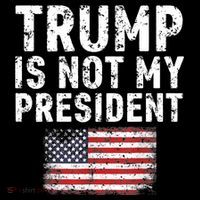 Trump Is Not My President Women's Hoodie thumb 2