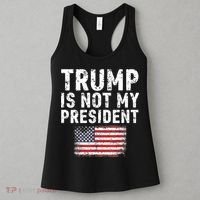 Trump Is Not My President Women's Tank Top thumb 3