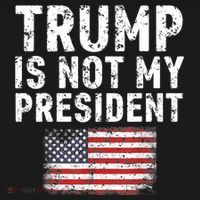 Trump Is Not My President Baby Bodysuit thumb 2