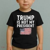 Trump Is Not My President Toddler T-Shirt thumb 2