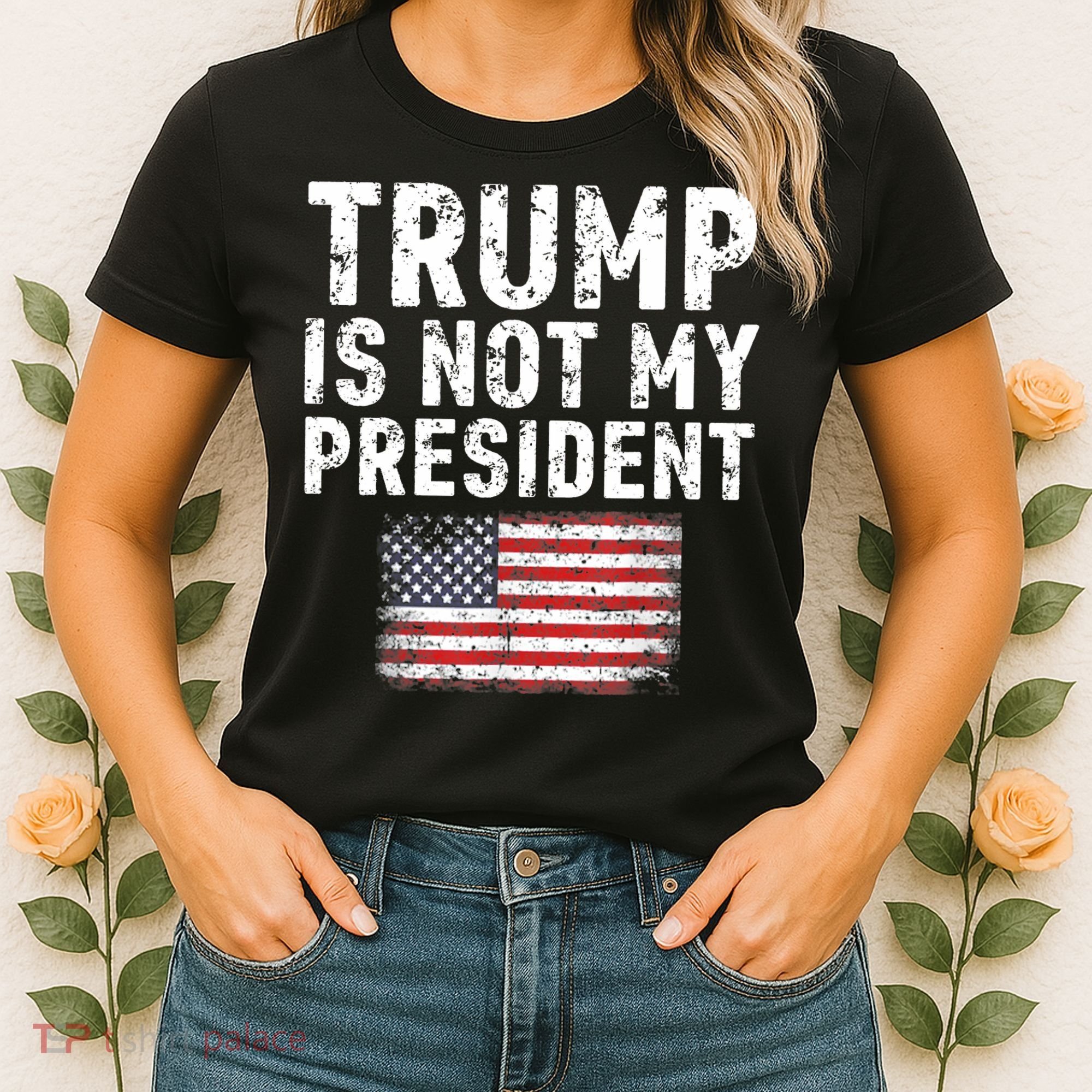 Trump Is Not My President Women's T-Shirt