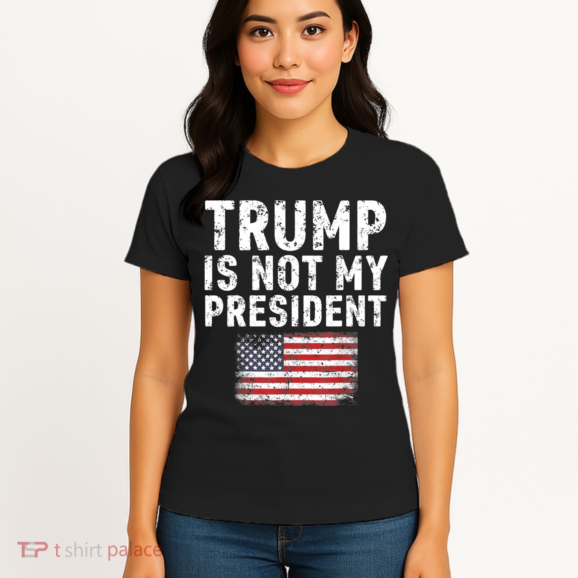 Trump Is Not My President Women's T-Shirt