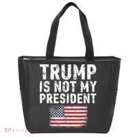 Trump Is Not My President Tote Bag thumb 0