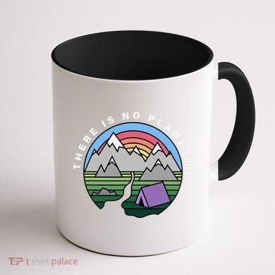 There Is No Planet B Climate Crisis Earth Day Coffee Mug back