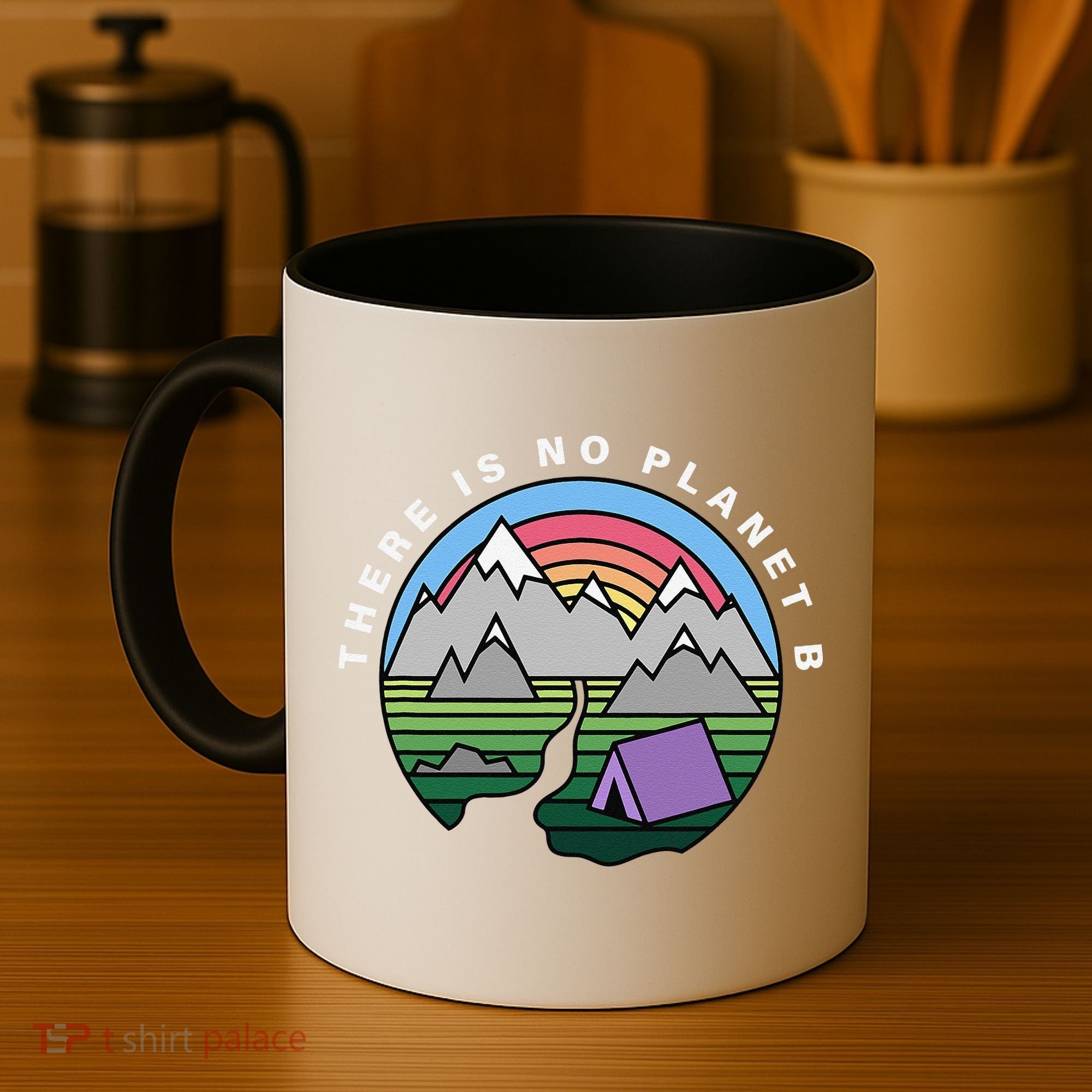 There Is No Planet B Climate Crisis Earth Day Coffee Mug