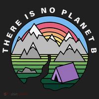 There Is No Planet B Climate Crisis Earth Day Hat thumb 2
