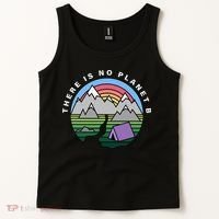 There Is No Planet B Climate Crisis Earth Day Tank Top thumb 2