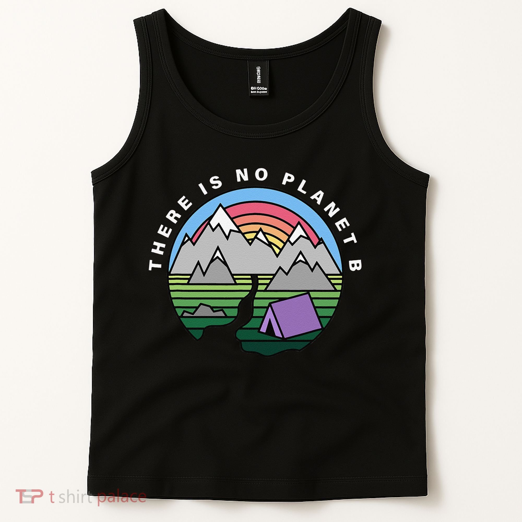 There Is No Planet B Climate Crisis Earth Day Tank Top