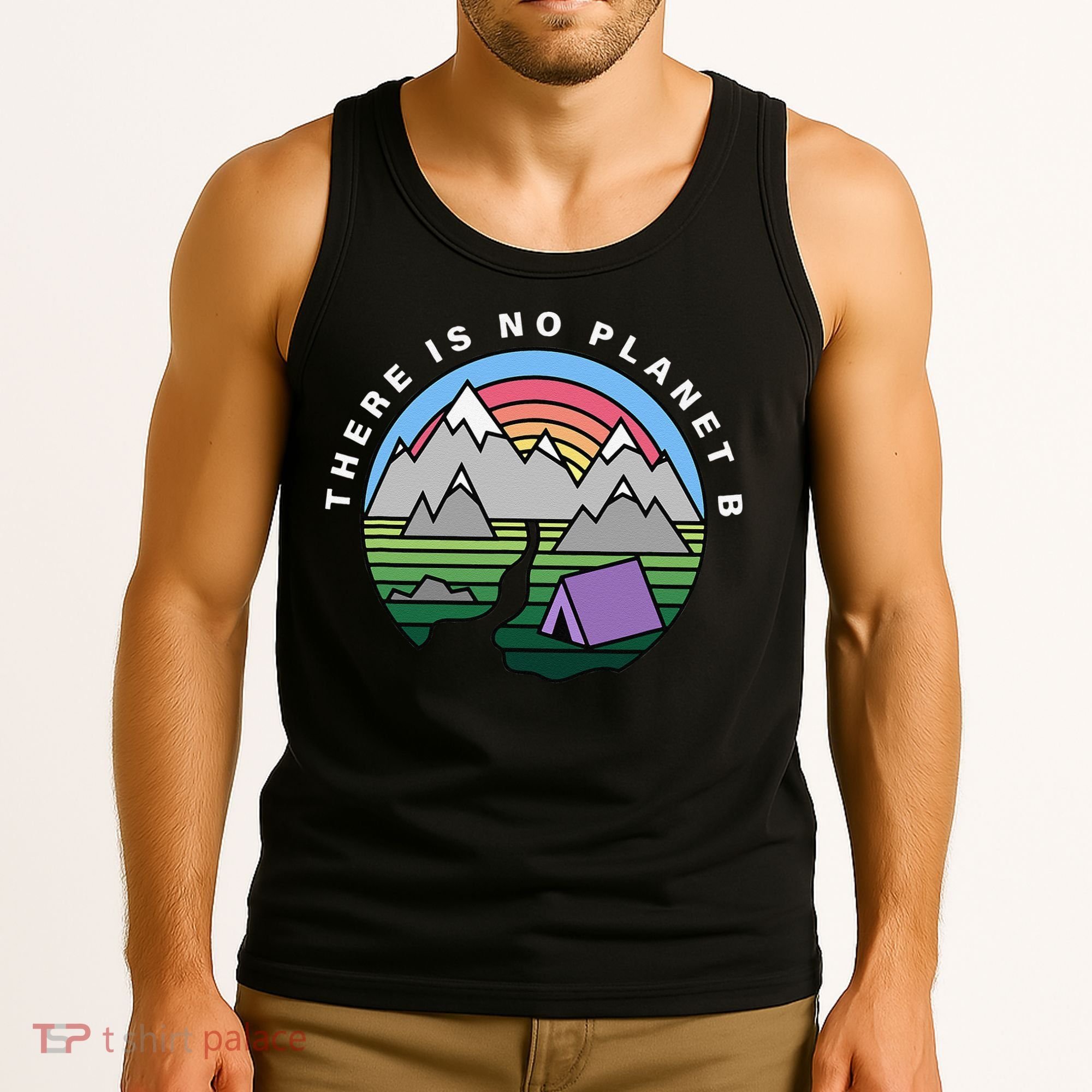 There Is No Planet B Climate Crisis Earth Day Tank Top