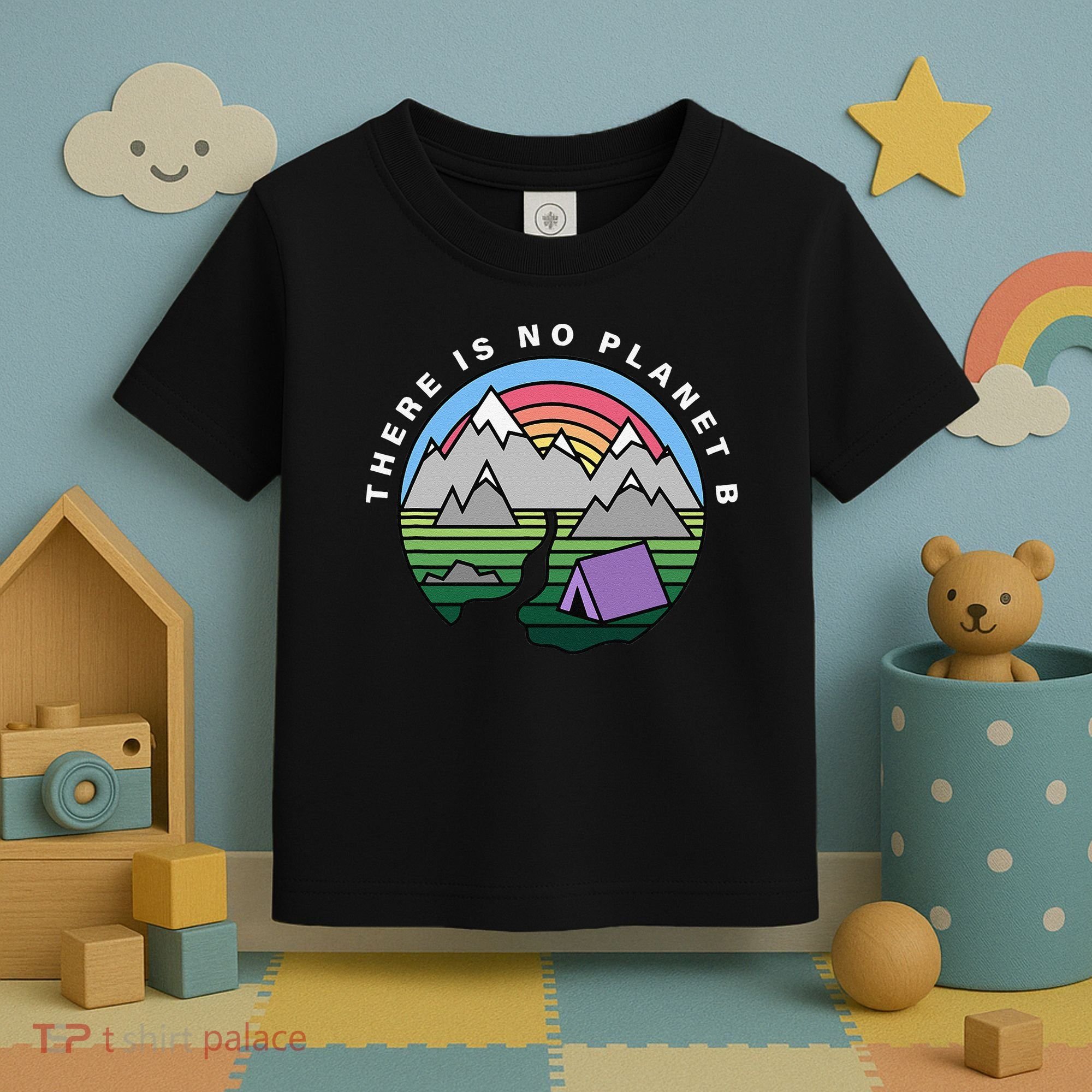 There Is No Planet B Climate Crisis Earth Day Toddler T-Shirt