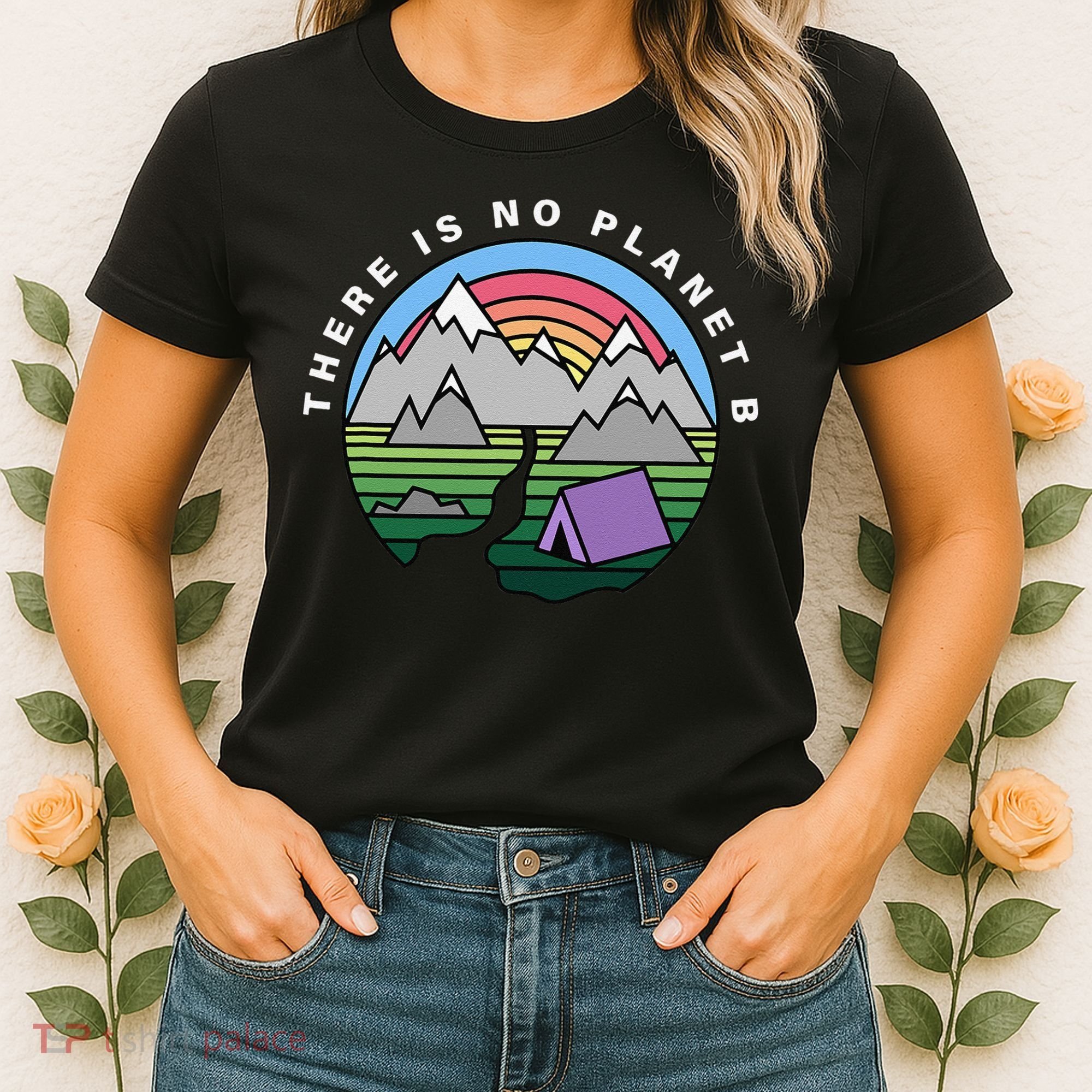 There Is No Planet B Climate Crisis Earth Day Women's T-Shirt