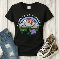 There Is No Planet B Climate Crisis Earth Day Women's T-Shirt thumb 3