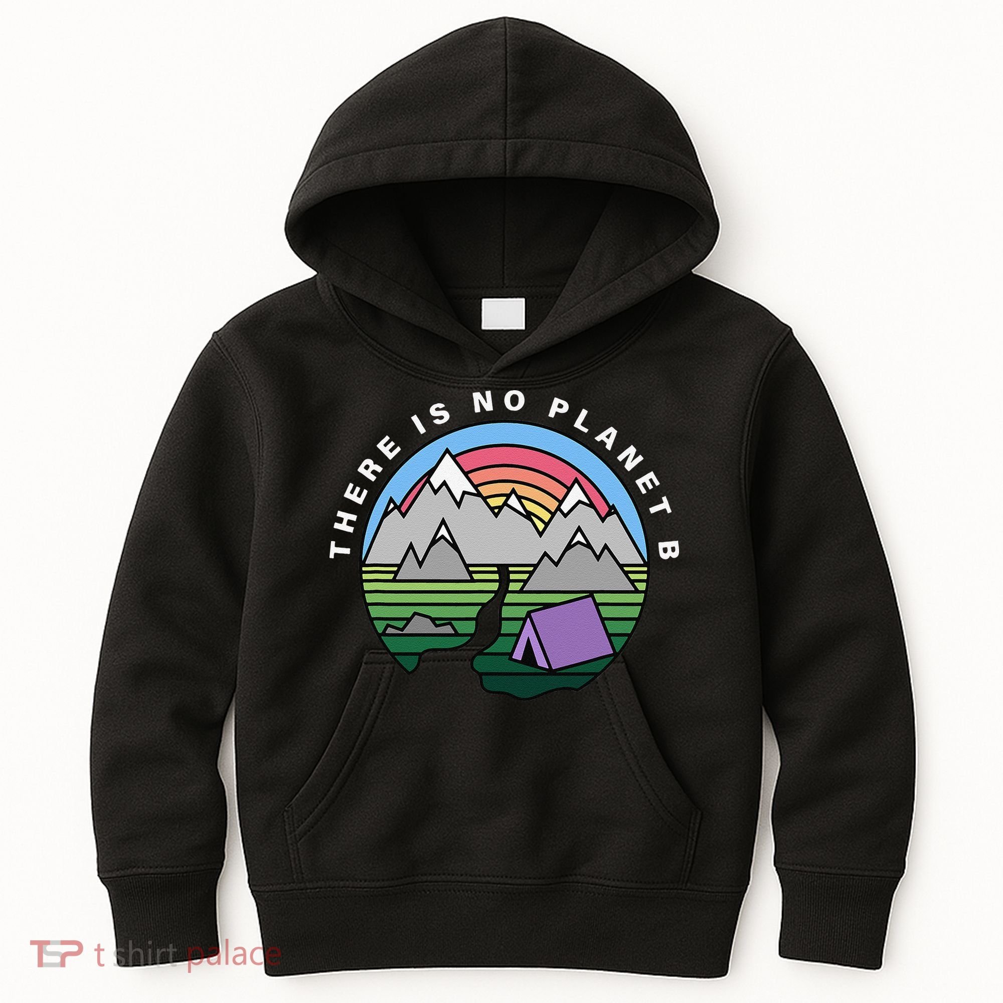 There Is No Planet B Climate Crisis Earth Day Kids Hoodie