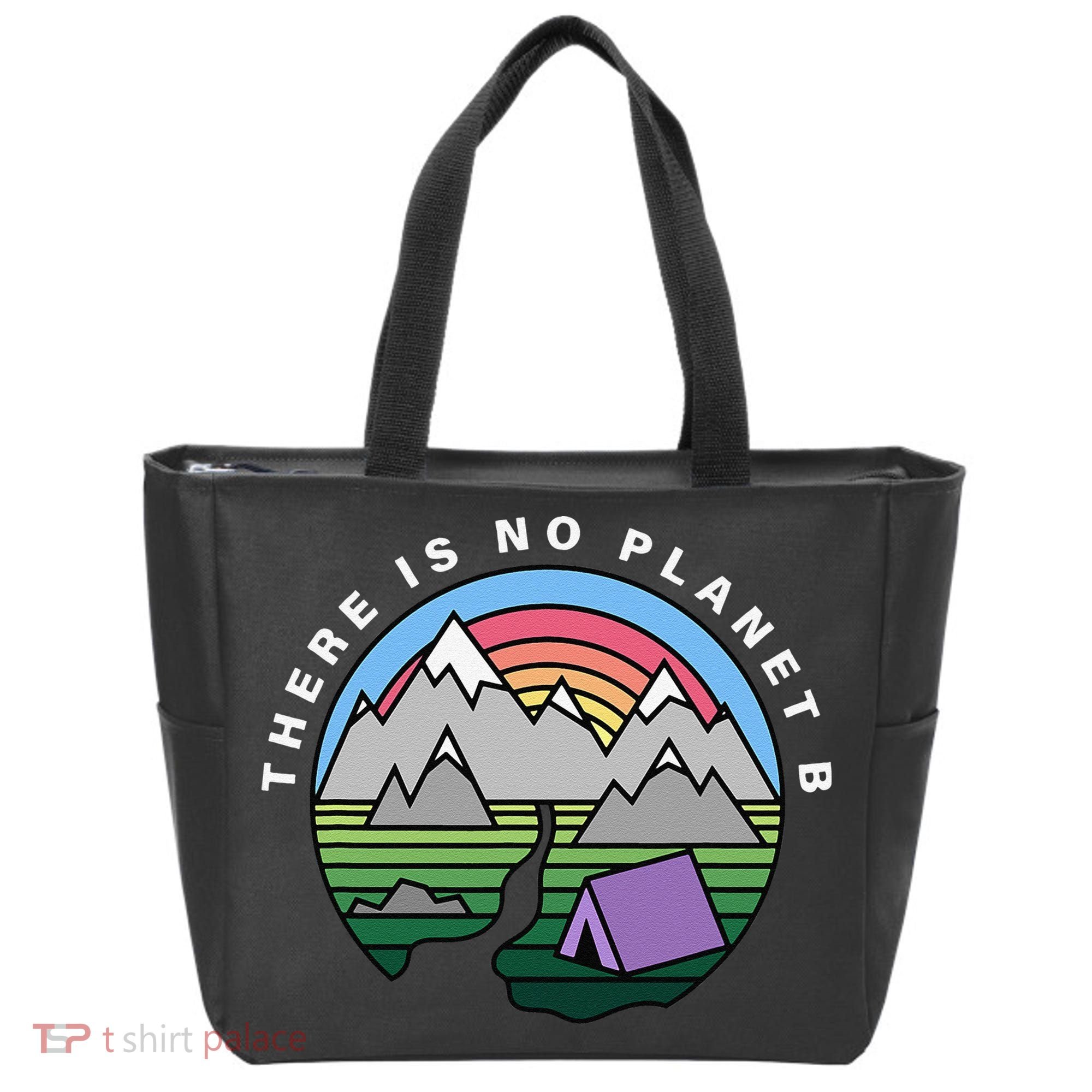 There Is No Planet B Climate Crisis Earth Day Tote Bag