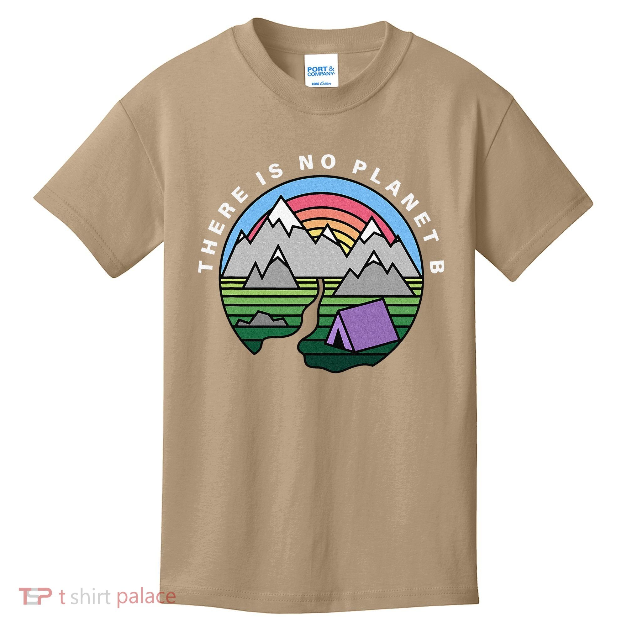 There Is No Planet B Climate Crisis Earth Day Kids T-Shirt