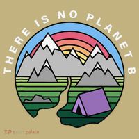 There Is No Planet B Climate Crisis Earth Day Kids T-Shirt thumb 2