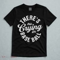 There Is No Crying In Baseball Game Day T-Shirt thumb 5