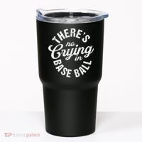 There Is No Crying In Baseball Game Day Tumbler thumb 0